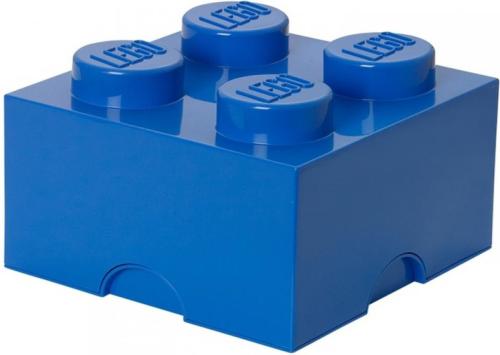LEGO Brick 4 opbergbox - blauw