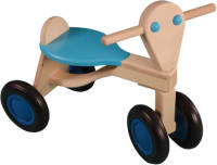 Van Dijk Toys Van Dijk Loopfiets berken, lichtblauw