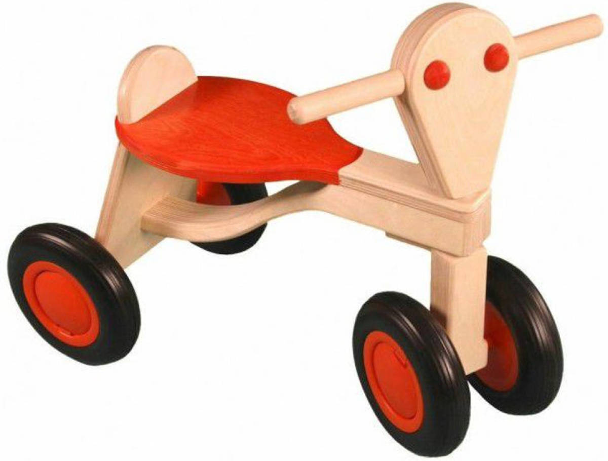 Van Dijk Toys Van Dijk Loopfiets berken, oranje