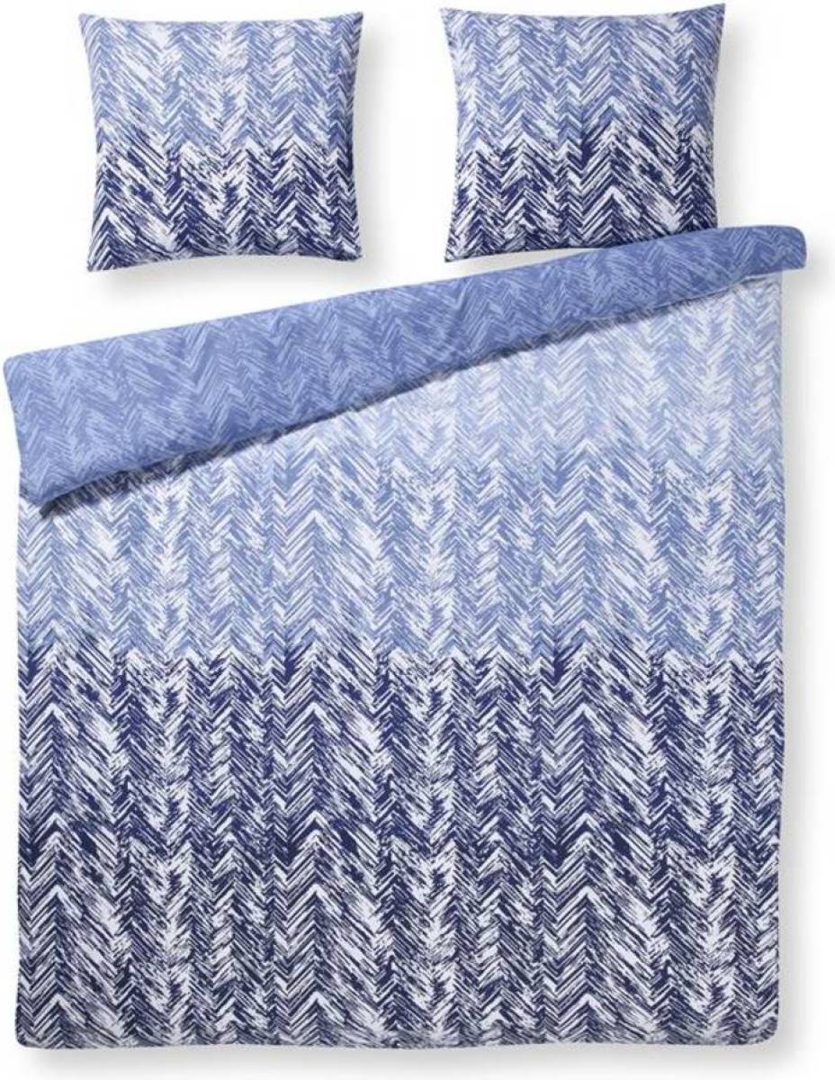 DAY Dream Dex dekbedovertrek - Lits-jumeaux (240x200/220 cm + 2 slopen) - Katoen - Blauw