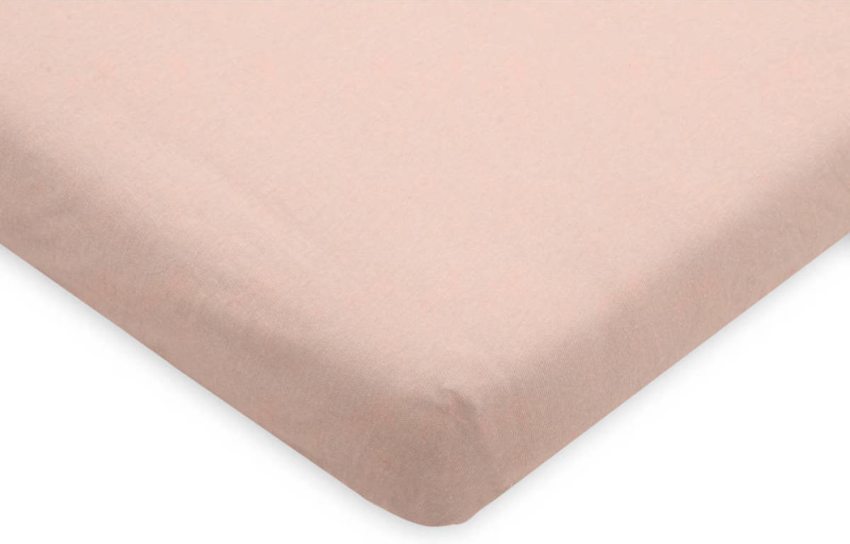 Jollein hoeslaken boxmatras 75x95cm pink