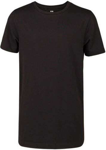 WE Fashion T-shirt basic zwart