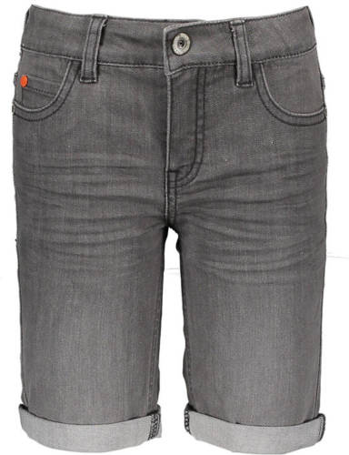 TYGO & vito slim fit jeans bermuda grijs stonewashed