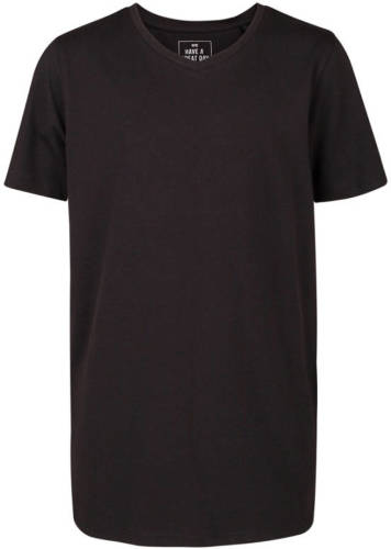WE Fashion T-shirt Basics zwart
