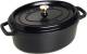 Staub - Ovale cocotte 29 cm - zwart