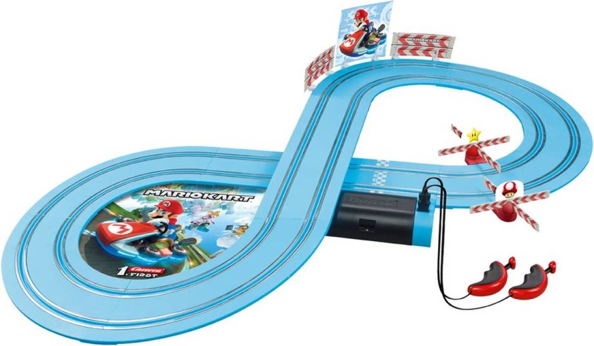 Carrera First racebaan Mario Kart 240 cm