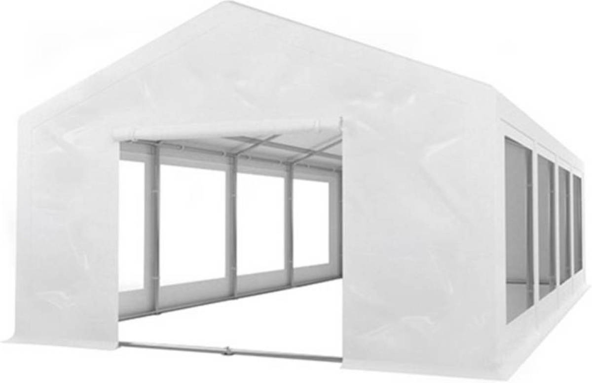Lizzely Garden & Living Partytent 4x8m PVC met grondframe brandvertragend