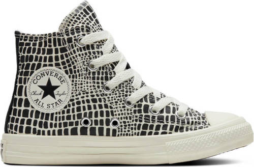 Converse Chuck Taylor All Star Eva Lift HI sneakers zwart/beige