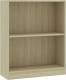 VidaXL Boekenkast 60x24x74,5 cm spaanplaat sonoma eikenkleurig