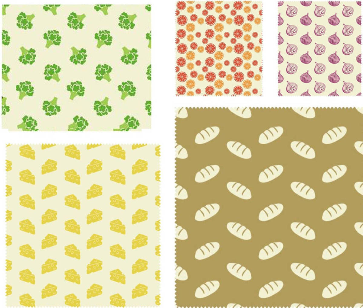 Bee's Wax Bijenwasdoeken All-in 5 Stuks