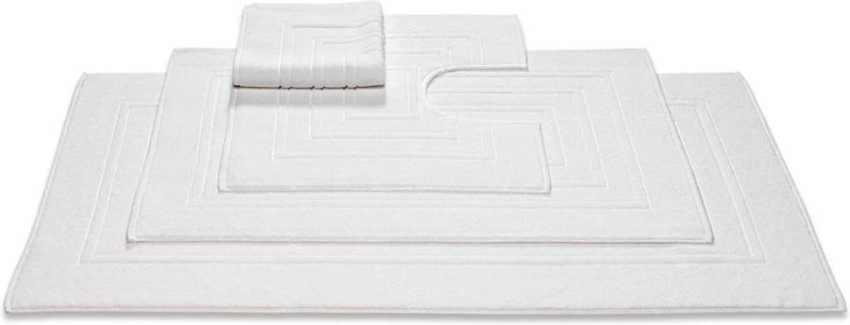 Vandyck badmat (per stuk) (140x67 cm) Wit
