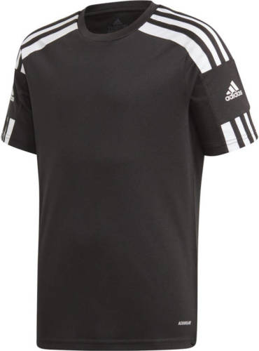 adidas Performance Junior Squadra 21 voetbalshirt zwart/wit