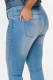 ONLY CARMAKOMA skinny jeans lichtblauw