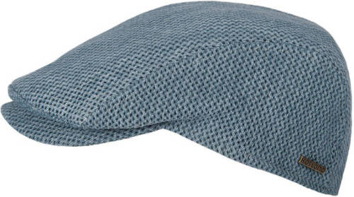 HATLAND flatcap Wisse blauw