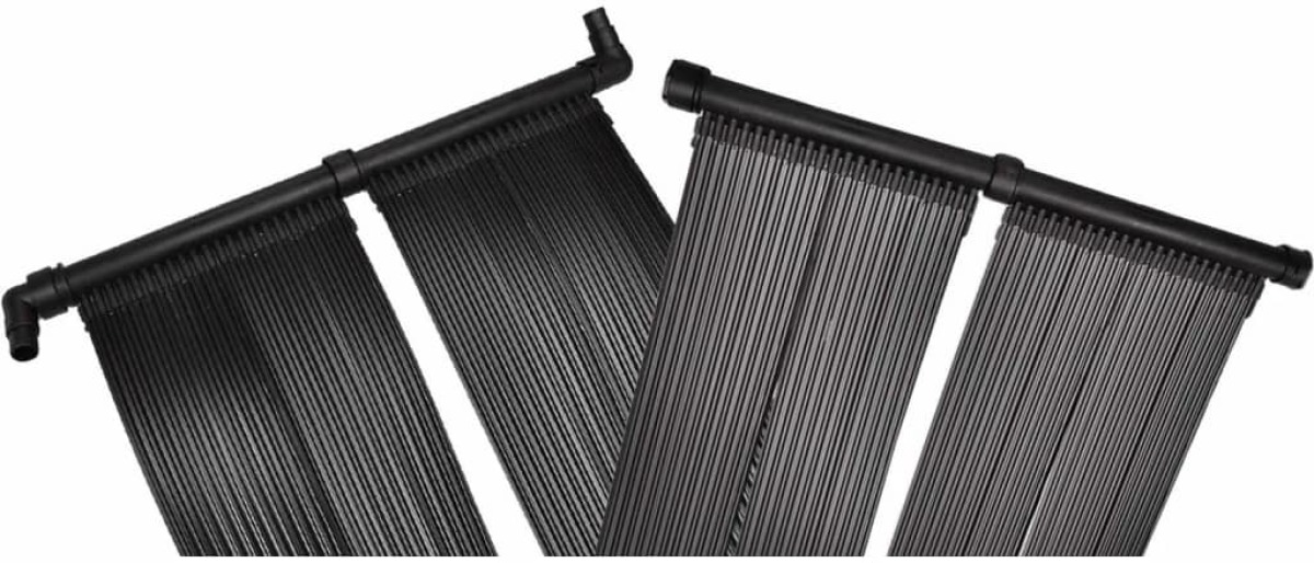 VidaXL Zwembadverwarmingspanelen op zonne-energie 4 st 80x310 cm