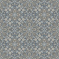 Homestyle Behang Portugese Tiles bruin en blauw