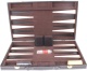 Longfield Games backgammon Piping groot - 18 inch - zwart