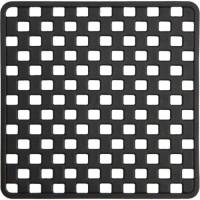 Sealskin veiligheidsmat Doby - rubber - zwart - 50x50