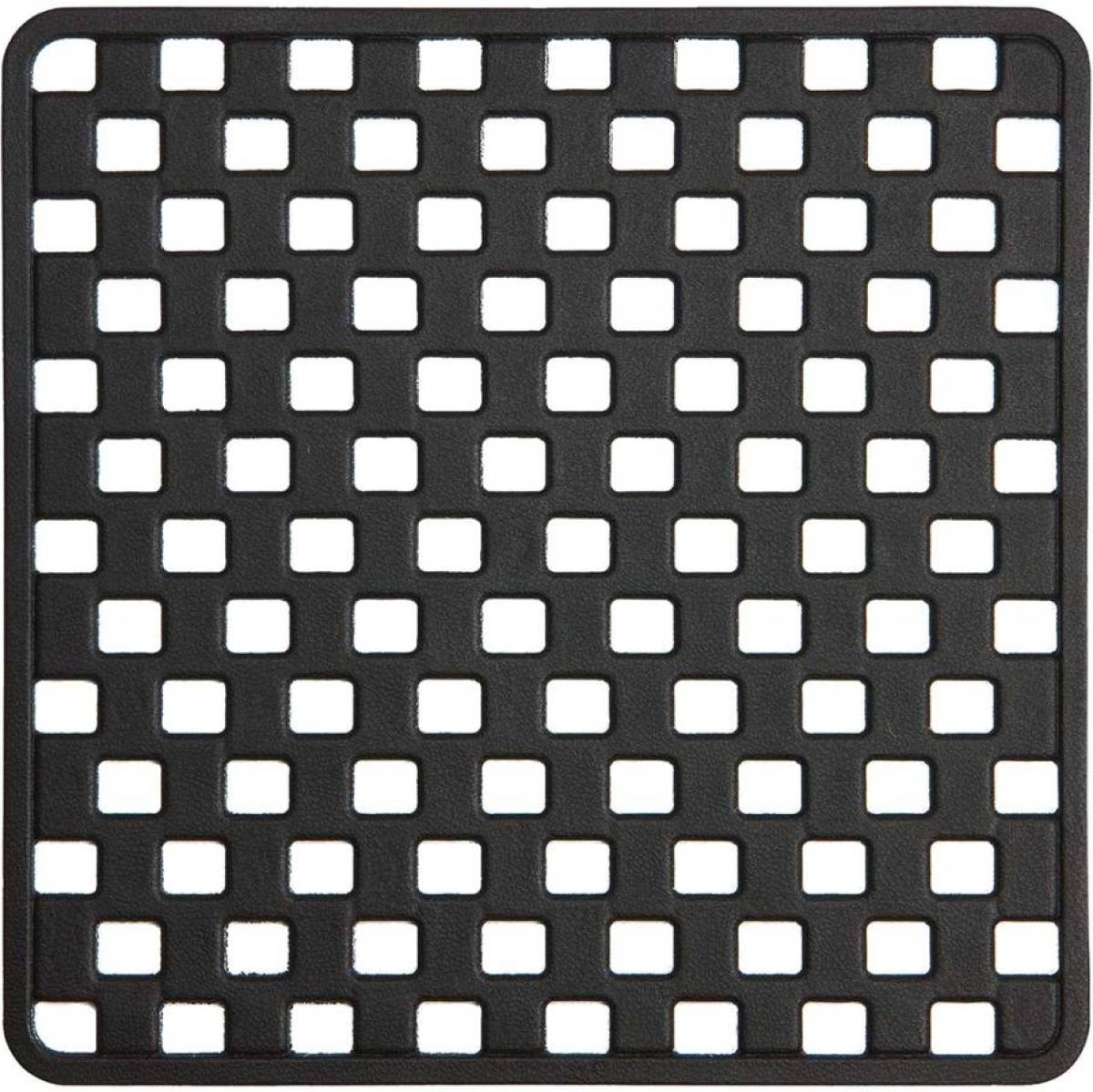 Sealskin veiligheidsmat Doby - rubber - zwart - 50x50