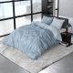 Sleeptime fl twin washed cotton blue - dekbedovertrek: 1-persoons (140 cm)