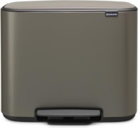 Brabantia Bo pedaalemmer - 36 l - Platinum