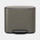 Brabantia Bo pedaalemmer - 11 + 23 l - Platinum