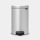 Brabantia newIcon pedaalemmer 12 l - Metallic Grey