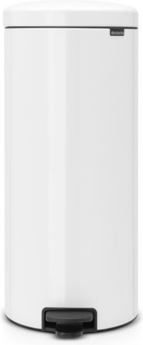 Brabantia newIcon pedaalemmer met metalen b.e. 30 l - White