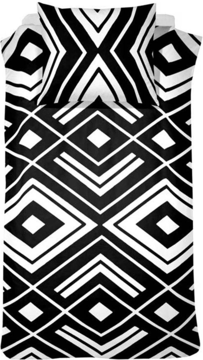 Damai Diamonds dekbedovertrek - 1-persoons (140x200/220 cm + 1 sloop)