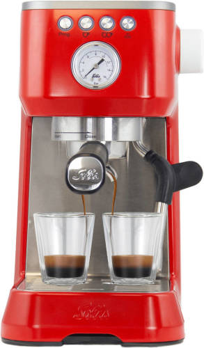 Solis 1170 Barista Perfetta Plus Espresso apparaat Rood