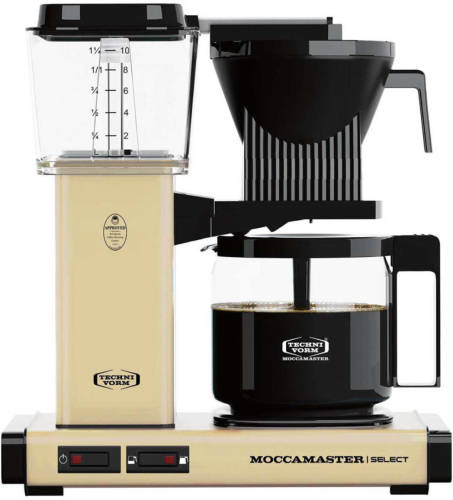 moccamaster KBG Select koffiezetapparaat (pastel geel)