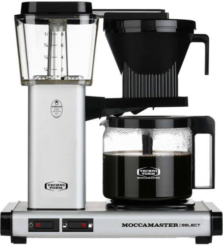 moccamaster KBG Select koffiezetapparaat (mat zilver)