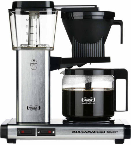 moccamaster KBG Select koffiezetapparaat (brushed)