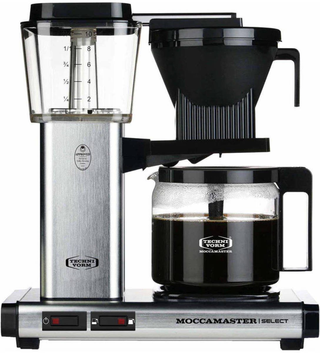 moccamaster KBG Select koffiezetapparaat (brushed)