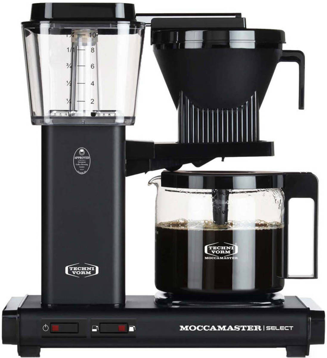 moccamaster KBG Select koffiezetapparaat (mat zwart)