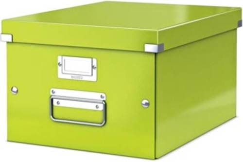 Leitz WOW opbergdoos Click & Store, ft A4, groen