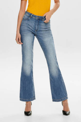 JACQUELINE DE YONG flared jeans blauw