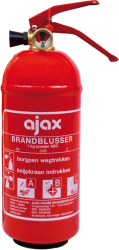 Ajax KP1 poederbrandblusser 1 kg