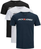 Jack & Jones ESSENTIALS T-shirt Corp - (set van 3)