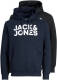 Jack & Jones ESSENTIALS hoodie Corp (set van 2) donkerblauw/zwart