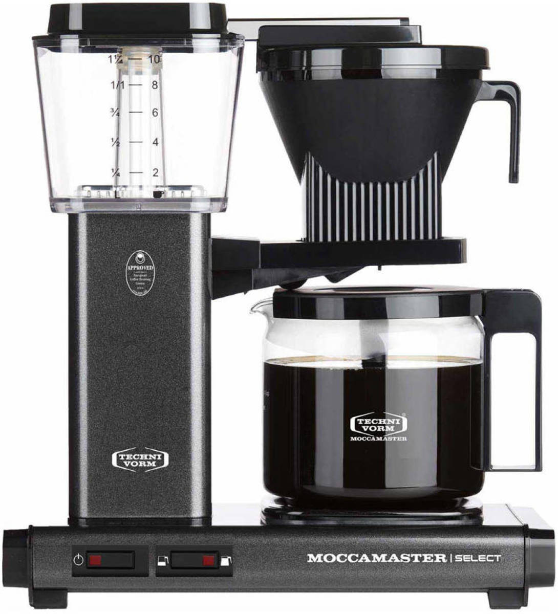 moccamaster KBG Select koffiezetapparaat (stone grey)