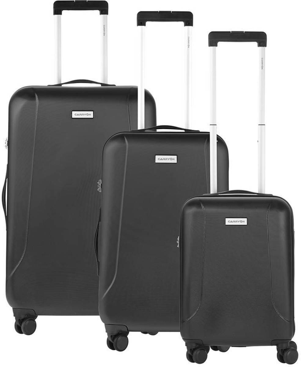 CarryOn trolleyset Skyhopper 3 stuks zwart
