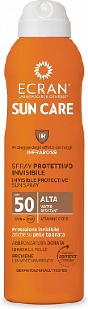 Ecran Sun Invisible Spray Carrot Zonnebrand Factorspf50
