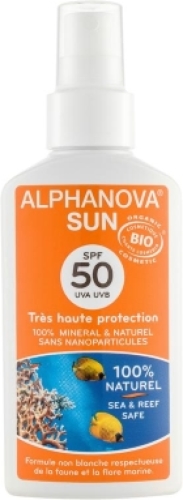 Alphanova Zonnebrand Sun Spray Factorspf50 Bio