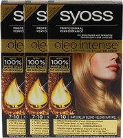 Syoss Oleo Intense 7-10 Natuurlijk Blond Voordeelverpakking
