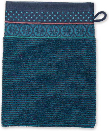 Pip Studio washand Soft Zellige (16x22 cm) Donkerblauw