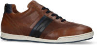 No Stress leren sneakers cognac