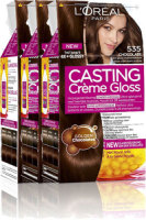 Loreal Paris Casting Creme Gloss 535 Chocolade Voordeelverpakking