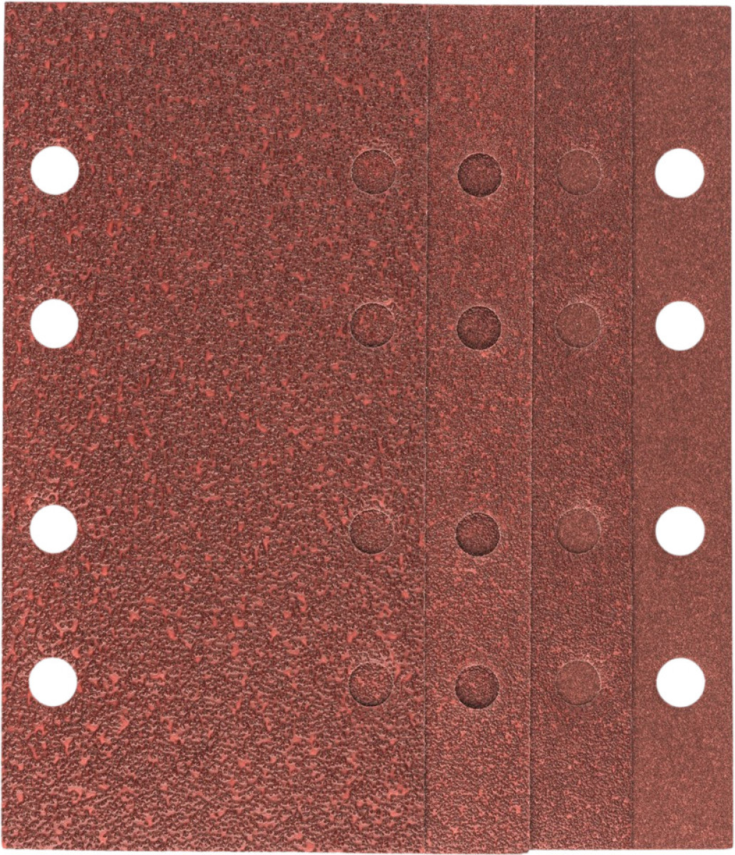 Bosch Schuurpapierset 93x185 mm K40, K60, K80, K120 (25x)