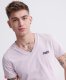 Superdry T-shirt lichtroze